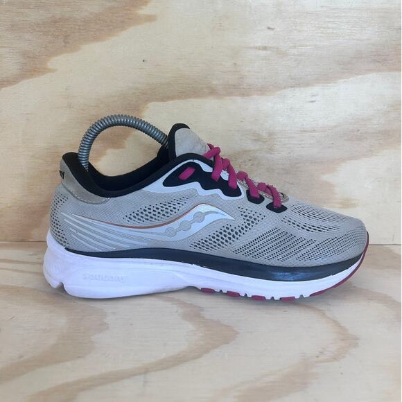 Saucony - Ride 13 - Running Shoes - Gray - Women's - 7W - S10651-55 - Picture 5 of 9